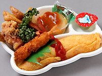 お子様ランチ（オムライス）